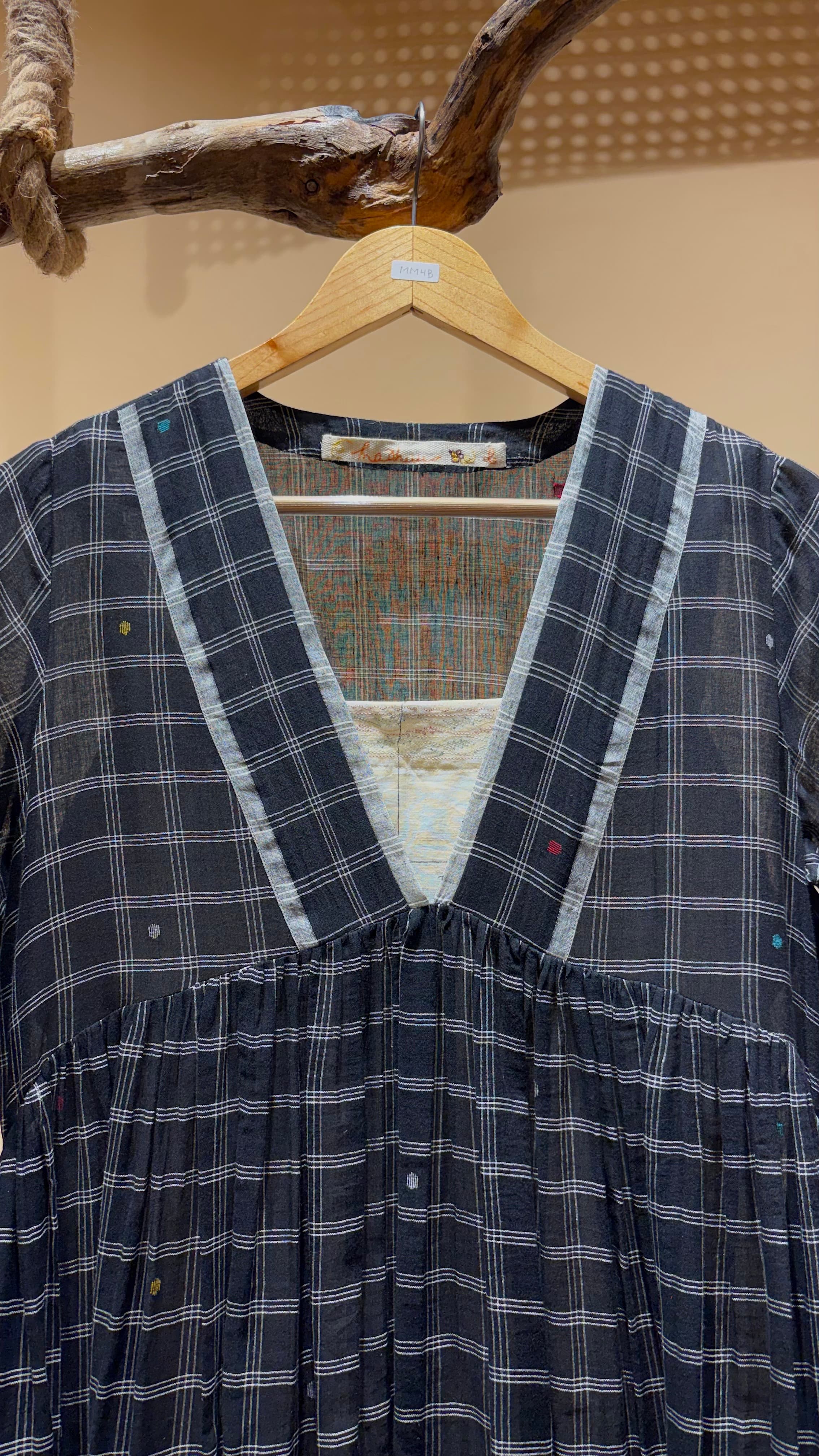Sharvari Checked Kurta